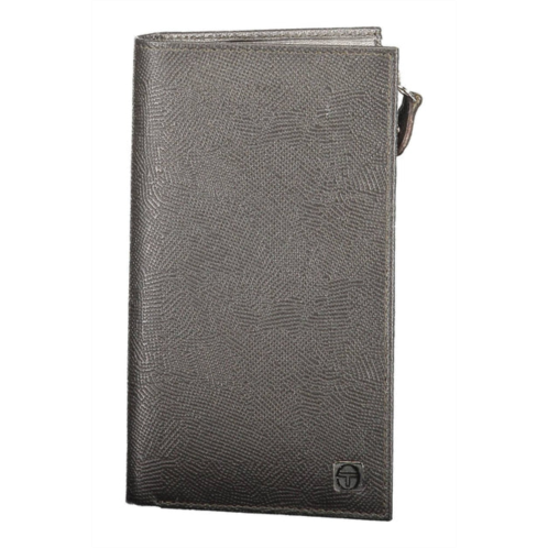 Sergio Tacchini elegant leather bifold wallet with coin mens pocket