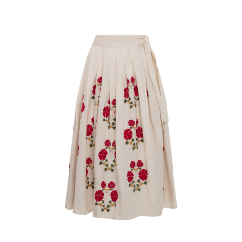 CAROLINA K amalia skirt in natural