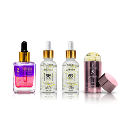 Predire Paris 24k gold radiance and hydration set for youthful and glowing skin