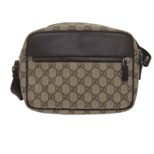 Gucci gg canvas canvas shoulder bag (pre-owned)