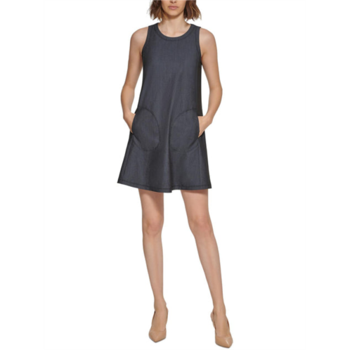 Calvin Klein womens party mini shift dress