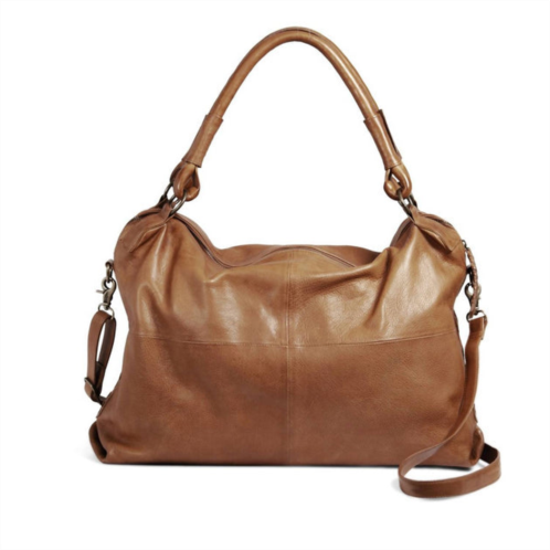 Day & Mood media satchel in saddle