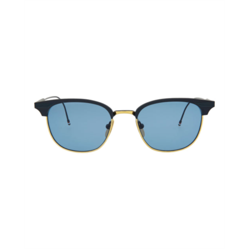 Thom Browne square-frame metal sunglasses