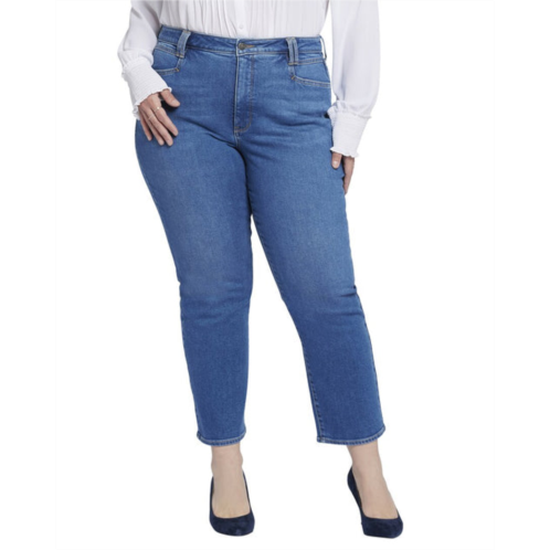 NYDJ plus relaxed rockford ankle square jean