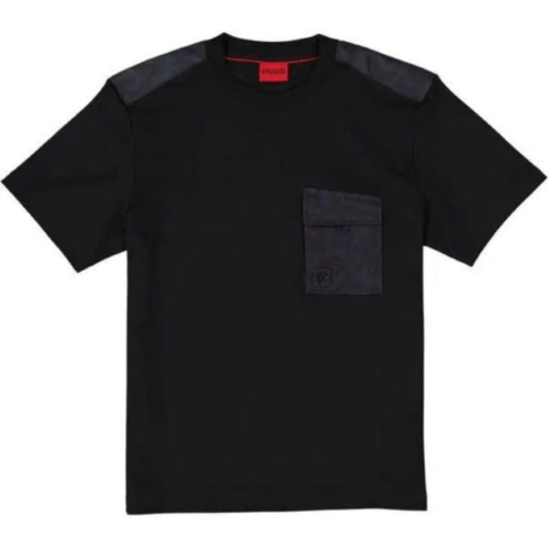 Hugo Boss mens dabieno crew neck t-shirt, black