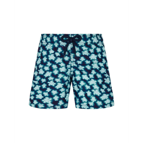 Vilebrequin blurred turtles swim short