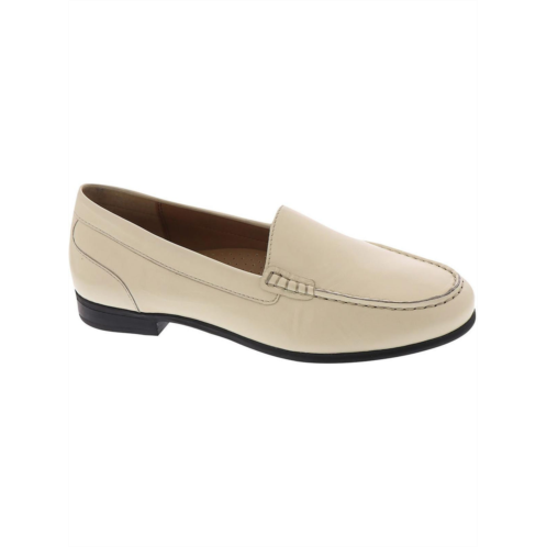 Array katie womens leather block heel loafers