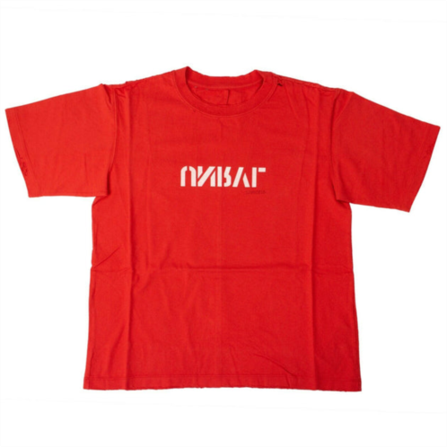 Unravel Project slogan print t-shirt - red