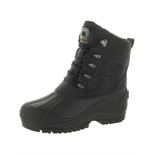 Akademiks snow-01 mens lace-up warm winter & snow boots