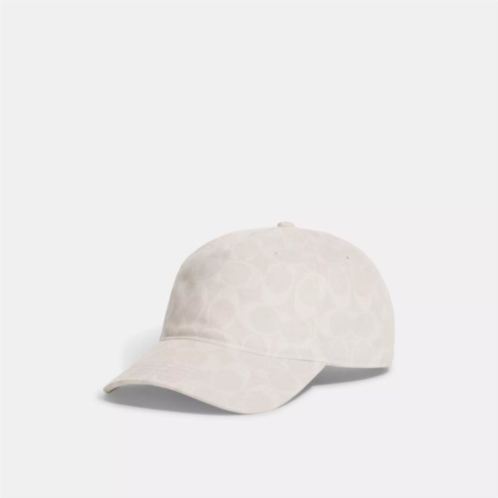 Coach Outlet signature denim baseball hat