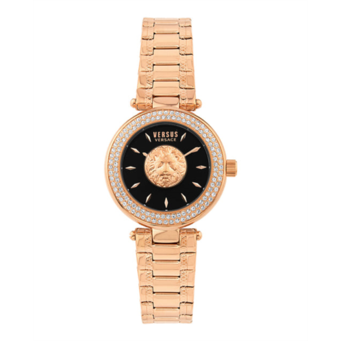 Versus Versace brick lane lion crystal bracelet watch