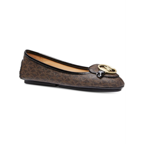 Michael Michael Kors lillie moc womens leather signature moccasins