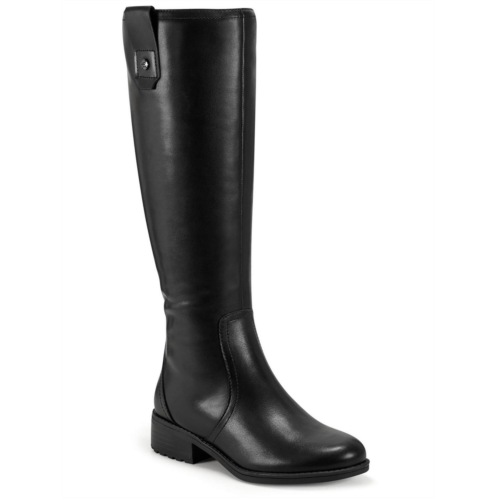 Easy Spirit rhonda womens leather block heel knee-high boots