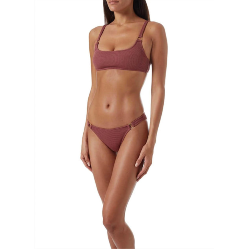 Melissa Odabash bari bikini in ridges mocha