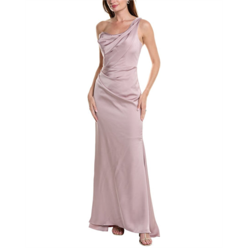 Rene Ruiz one-shoulder gown