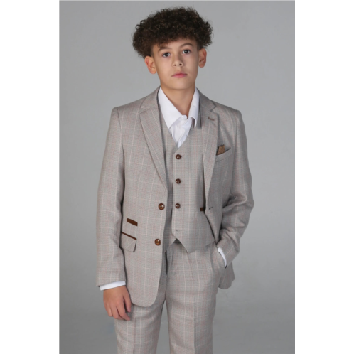 Paul Andrew leo 3 piece checked suit