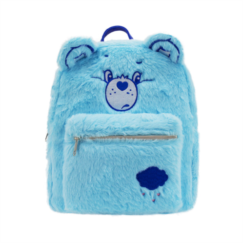 CARE BEARS grumpy bear sherpa mini backpack - blue