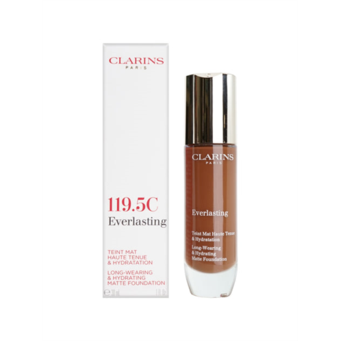 Clarins everlasting matte foundation 119.5c truffle all skin types 1 oz