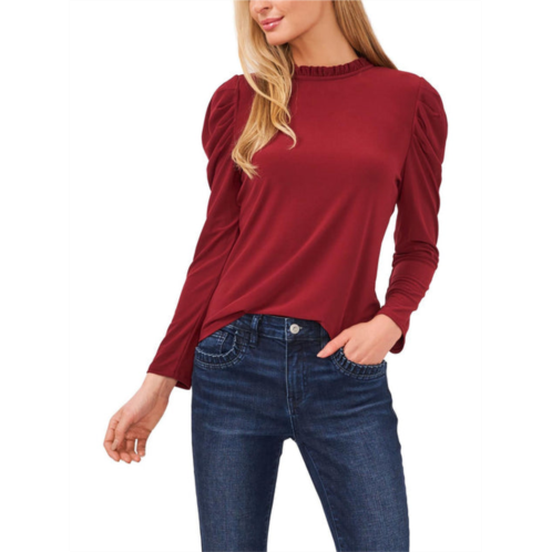 CeCe womens shell mock neck pullover top