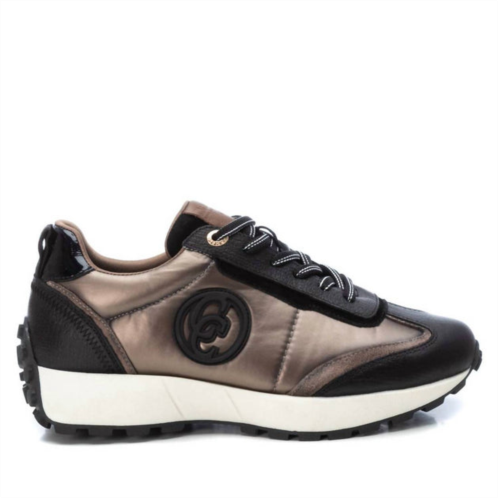 Xti womens casual sneakers in khaki