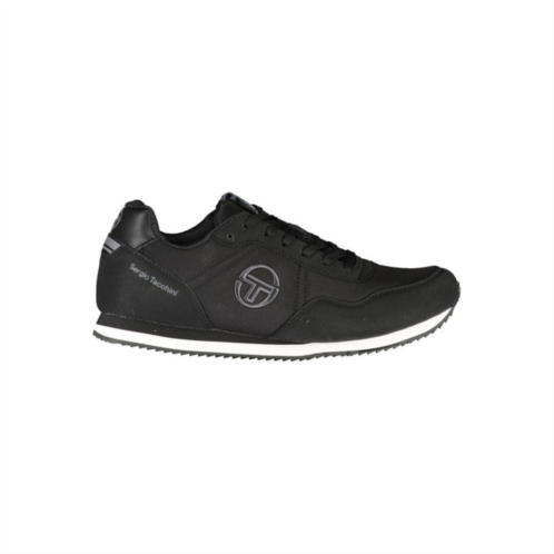 Sergio Tacchini elegant embroide sneakers with mens laces