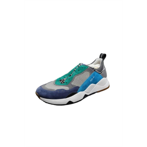 Brimarts men runner shoes in blue/turquoise