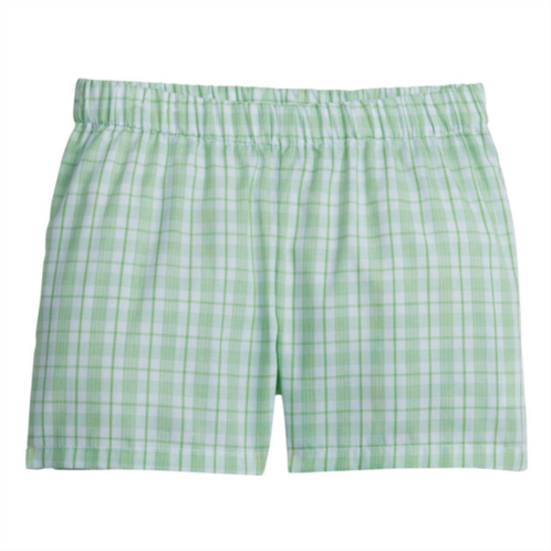 LITTLE ENGLISH boys basic short in fairway plaid