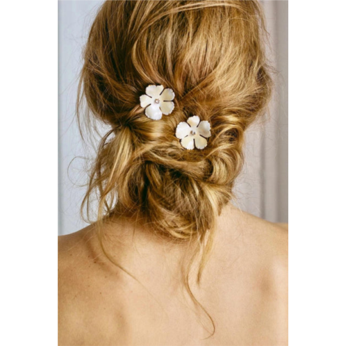 JENNIFER BEHR buttercup bobby pins in snow