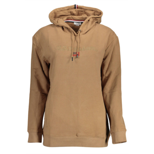 U.S. POLO ASSN. chic embroide hoodie with womens pockets