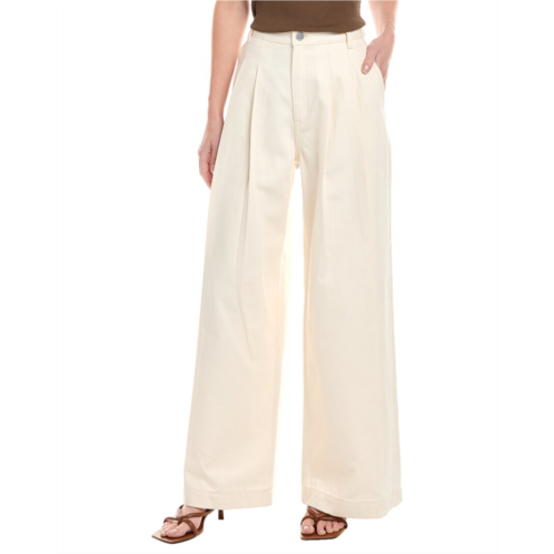 Theory pleated wide leg pant