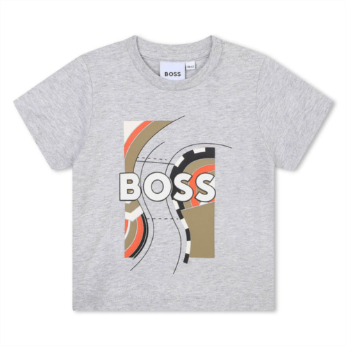 BOSS gray logo t-shirt