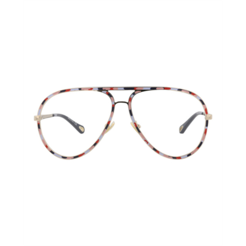 Chloe aviator-frame metal optical frames