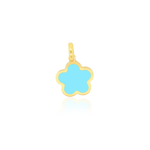 The Lovery turquoise flower charm