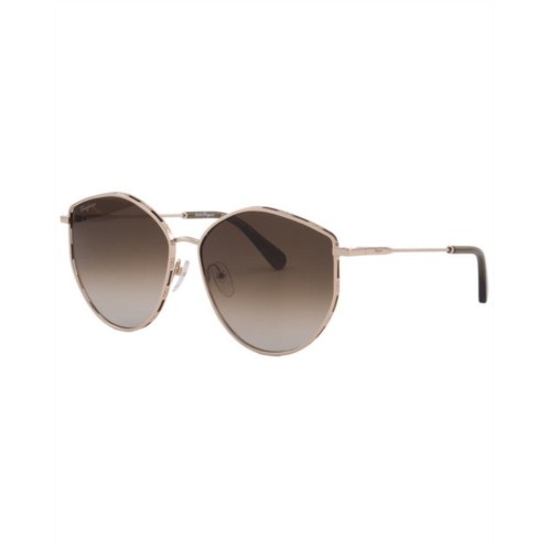 Salvatore Ferragamo ferragamo womens sf264s 60mm sunglasses