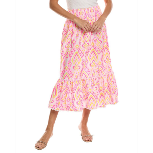 Sail to Sable smocked waist skirt