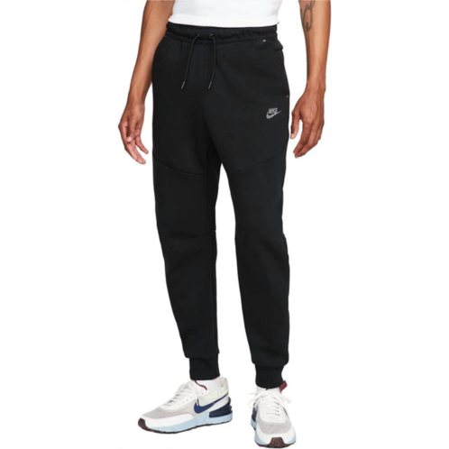 NIKE men revival tech black fleece drawstrings jogger