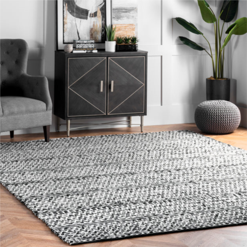 NuLOOM natosha indoor/outdoor chevron striped area rug