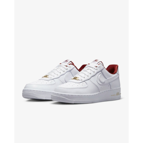 Nike air force 1 07 se dv7584-100 womens white team red sneaker shoes yup179