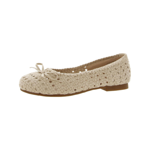 Masseys dawn womens slip on woven ballet flats