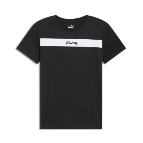 Puma womens upfront line logo tee