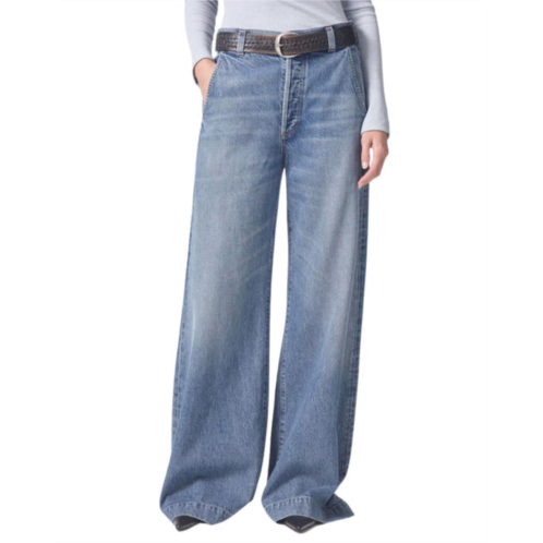 Citizens of Humanity beverly trouser denim in pirouette