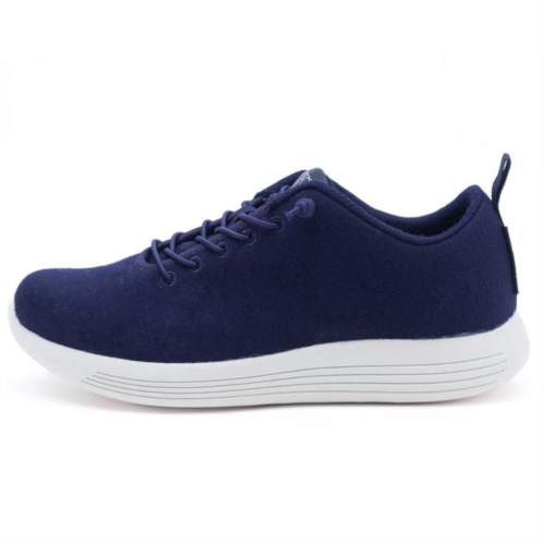 WOOLLOOMOOLOO cheviot in navy