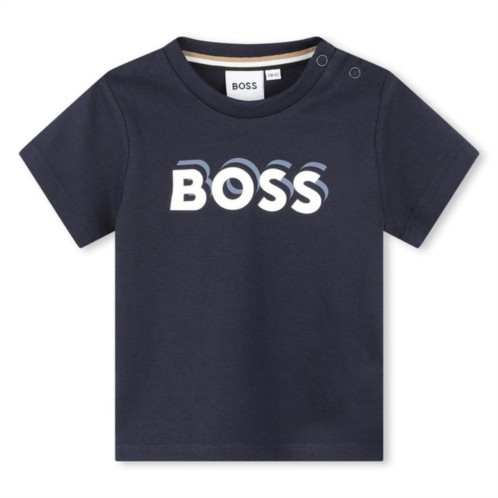 BOSS navy logo t-shirt