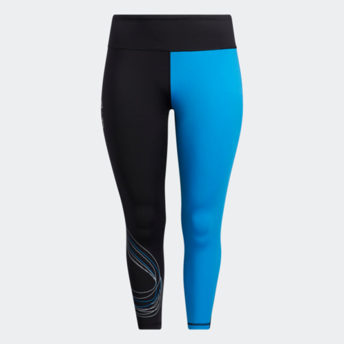 Adidas womens capable of greatness tights (plus size)