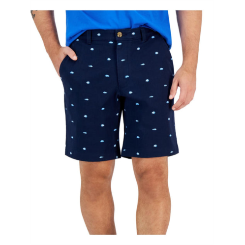 Club Room mens printed cotton flat front