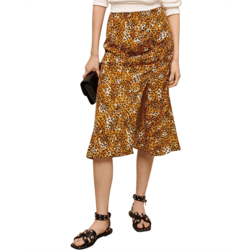 Maje jipard midi skirt