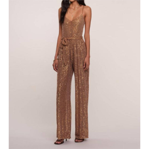 Heartloom emet jumpsuit in bronze