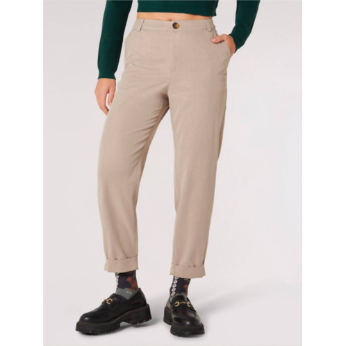 APRICOT soft chino pants in khaki