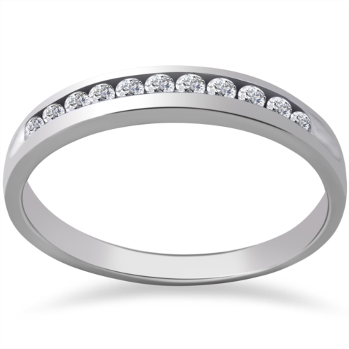 Pompeii3 1/2 ct caitlyn lab grown diamond wedding ring 14k white gold