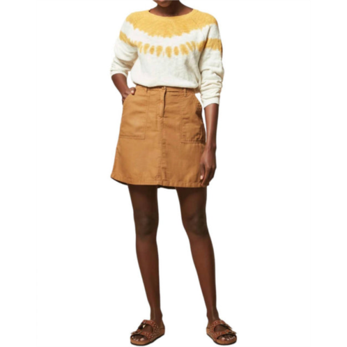 Hartford jine skirt in peanut